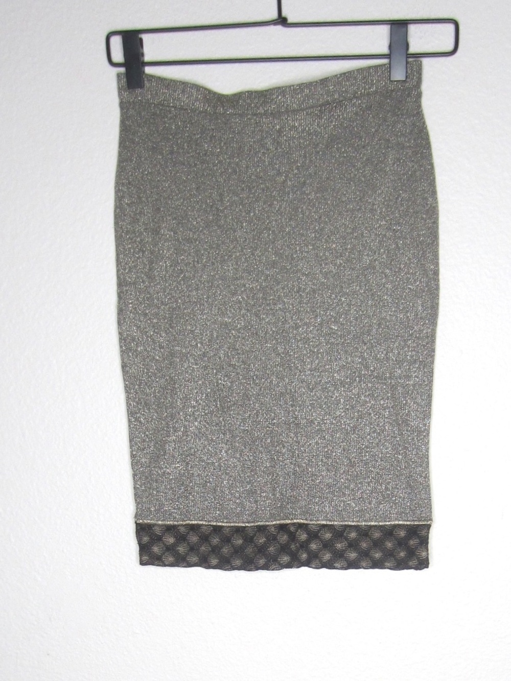 Vintage Jeans de Christian Lacroix Metallic Gold Skirt - Size Small